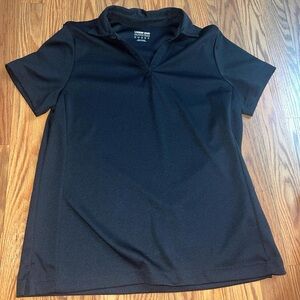 Lands' End Men's Short Sleeve Rapid Dry Active Polo Shirt size medium